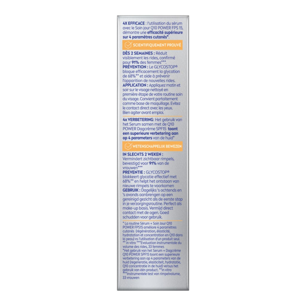 NIVEA Q10 Anti-rides Expert Sérum visage double action 30 ml