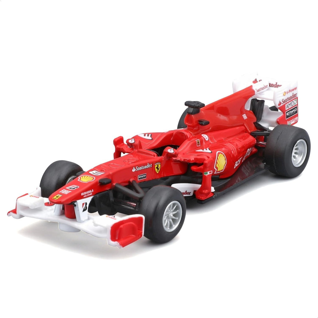 Scuderia Ferrari Échelle 1/43 Pack de 7 Voitures de Formule 1 avec Présentoir