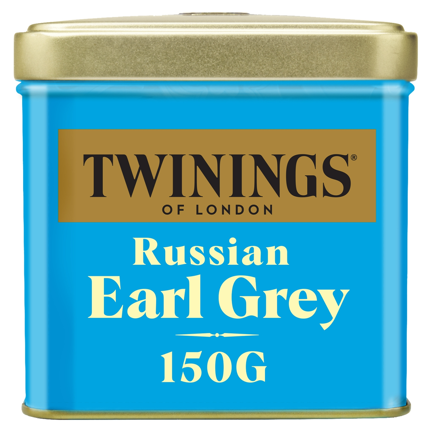 Twinings Thé noir Earl Grey russe Boîte 150 g