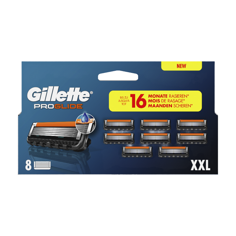 Gillette Proglide - Lames de rasoir - Lot de 8 lames
