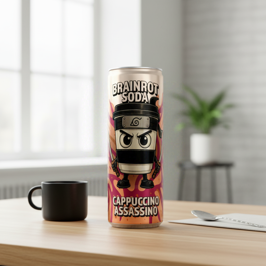Brainrot Cappuccino Assassino 250 ml