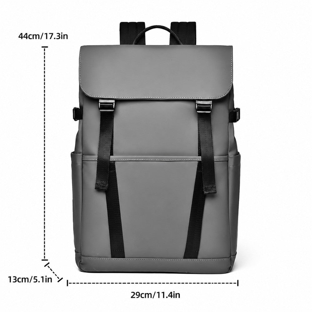 Sac à dos ordinateur portable Urban Flip Cover 15,6 pouces, Sac à dos multi-compartiments résistant à l'eau, Sac à dos de jour décontracté anti-rayures avec sangle pour bagages