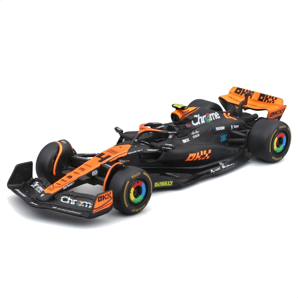 MCLAREN RACING Échelle 1/43 Formule 1 Pack de 7 Véhicules avec Présentoir
