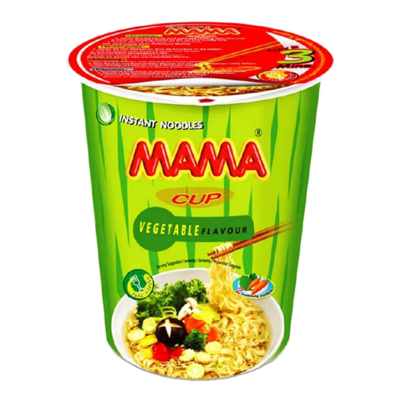 MAMA Nouilles Instantanées Légumes en Bol 70 g