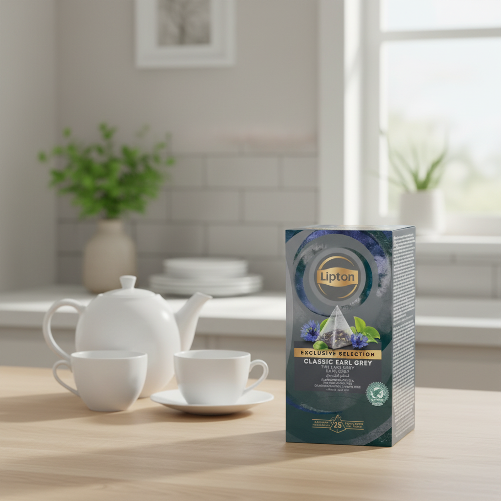 Lipton Feel Good Selection Thé Earl Grey 25 sachets