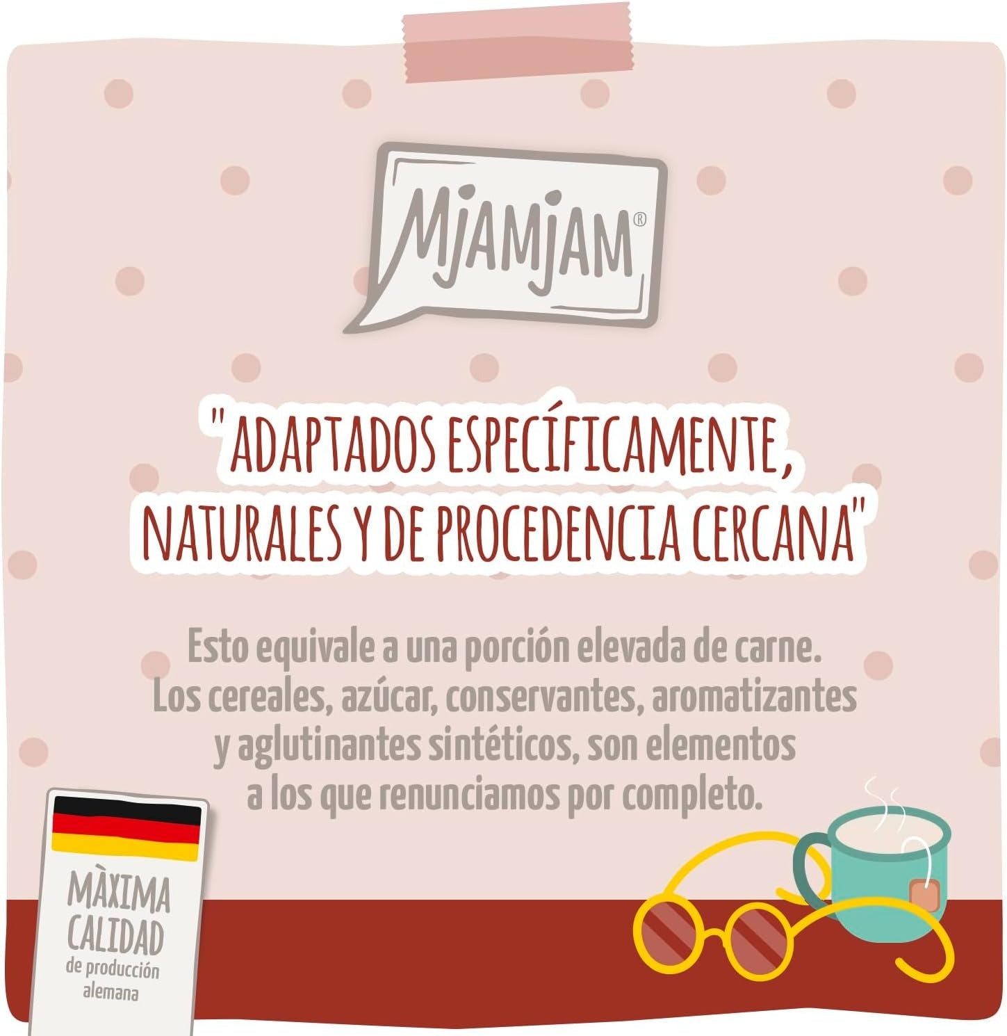 [Peut être servi frais pour l'été] MjAMjAM Senior Quetschie Nourriture humide pour chat au bœuf - 300 g x 6