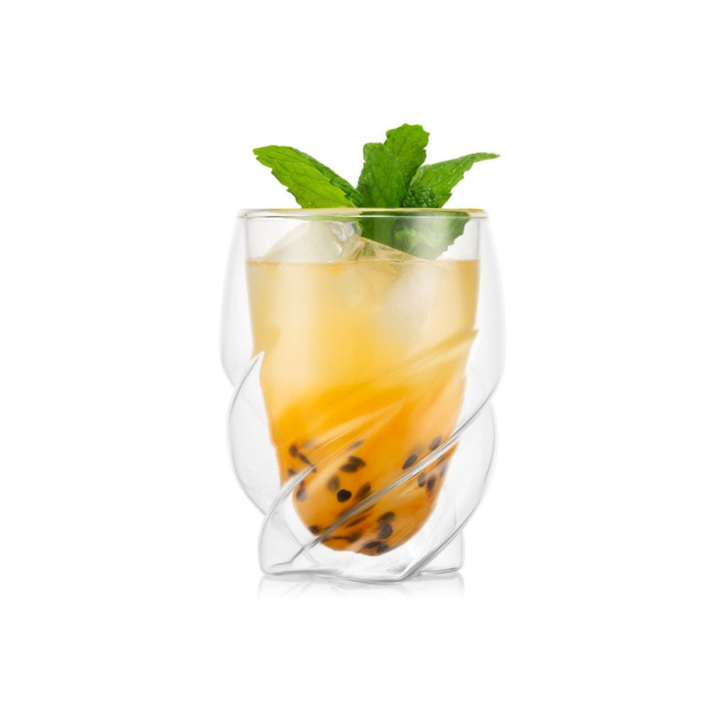 BODUM Pavina Paris Lot de 2 verres transparents à double paroi - 270 ml