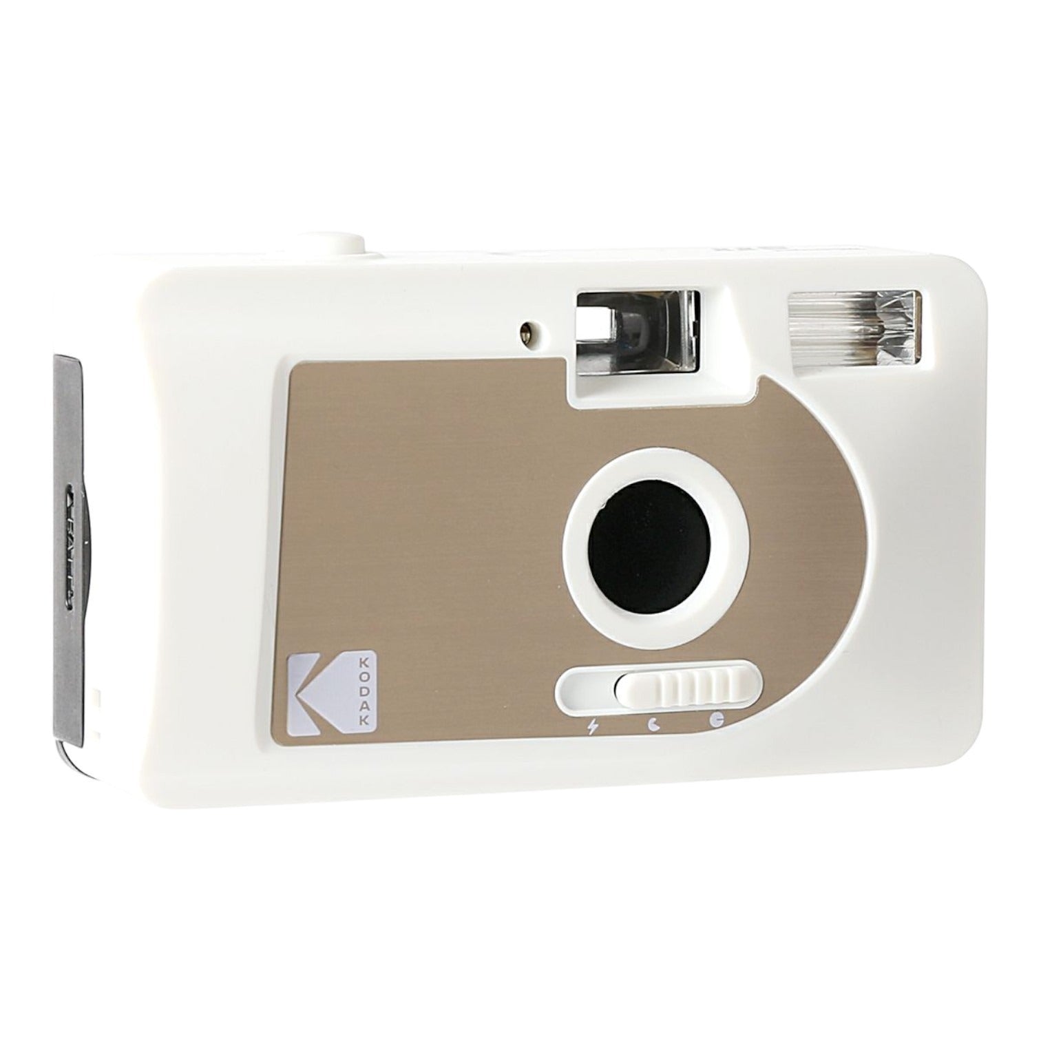 Kodak Appareil photo argentique motorisé S88, Argent, Blanc et Marron