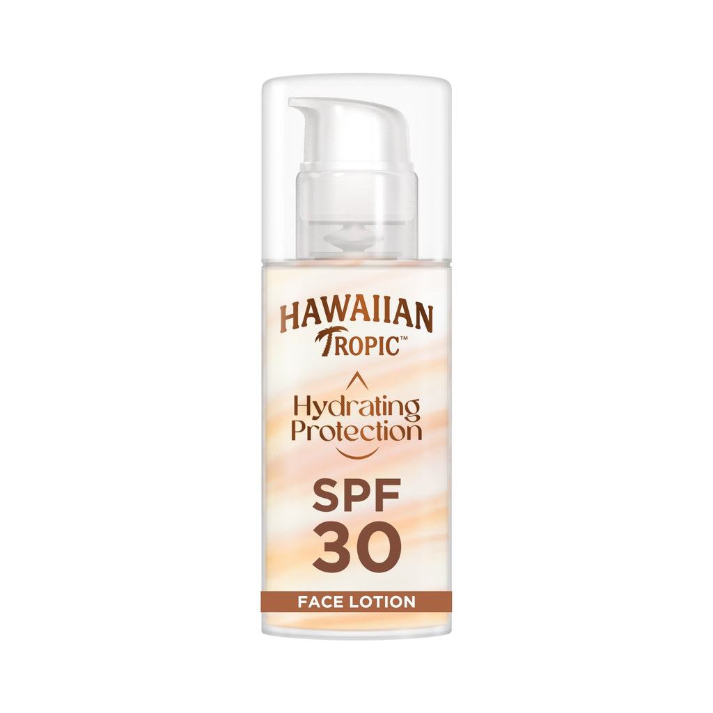 HAWAIIAN TROPIC Hydrating Protection Crème solaire visage SPF 30 - 50 ml