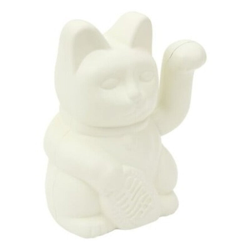 Atmosphera Figurine chat porte-bonheur, Cadeaux de Noël, 15 cm de haut, Résine, Motifs assortis