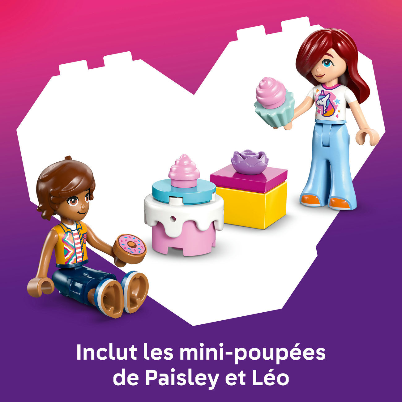 LEGO Friends 42675 Voiture de livraison du gâteau licorne