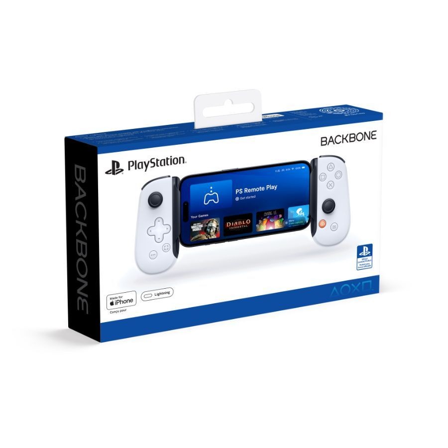Manette BACKBONE ONE Gen 2 | Édition PlayStation | Pour iPhone/iPad (Lightning)