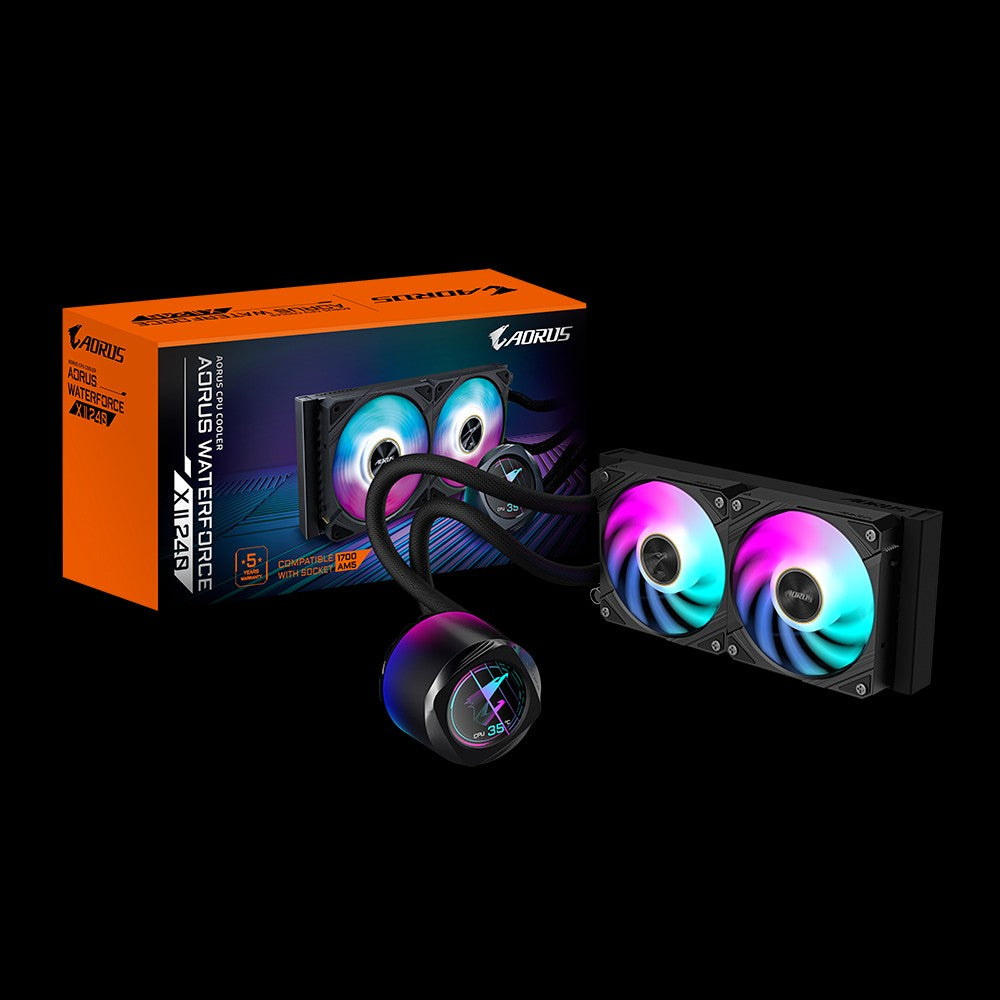 Gigabyte aorus waterforce x ii 240 watercooling