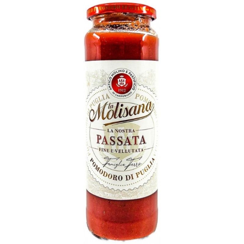 La Molisana Purée de tomate naturelle 100 % italienne (cultivée dans les Pouilles) 690 g
