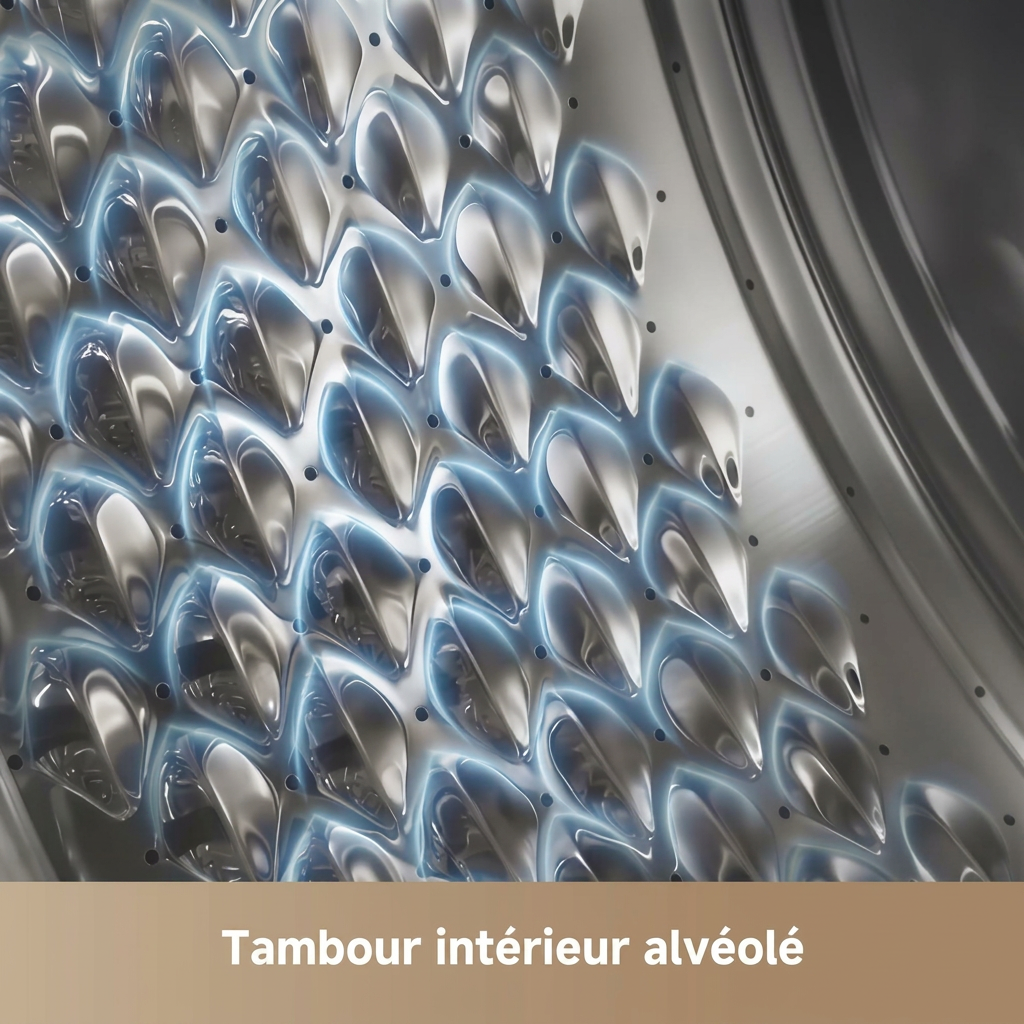 Dreame S DRWASHS8KG Machine à laver, blanc - 8 kg