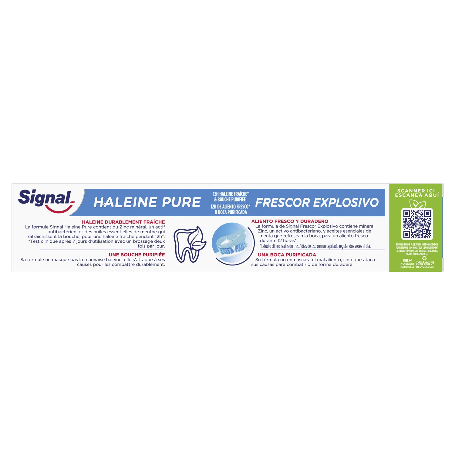 Signal Dentifrice Pure Breath 75 ml