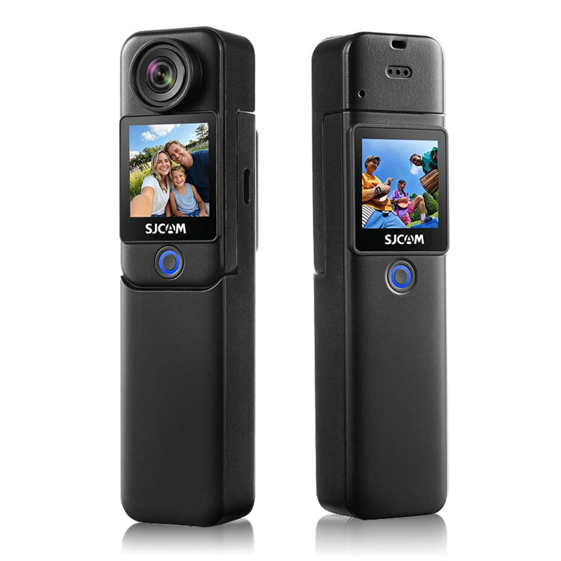 SJCAM C300 Caméra d'action 4K étanche 30 m à autonomie ultra longue 460 min avec stabilisation EIS, 6 axes, écran tactile 1,3 pouce avec boîtier photo 20MP WiFi 5GHz
