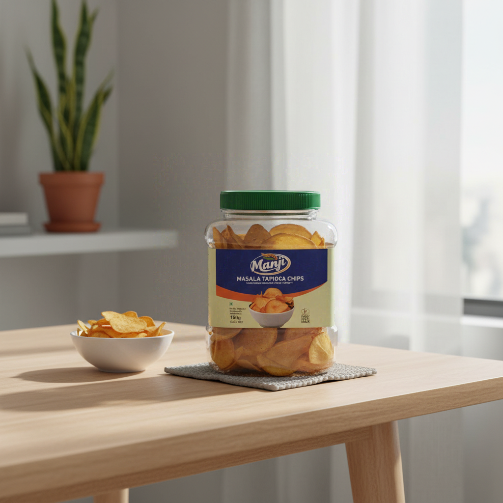 Manji Chips de tapioca au masala - 150 g