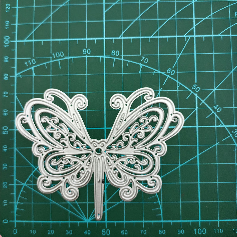 WhereHike Dies de découpe en métal Papillons, Pochoir pour scrapbooking, Outil de gaufrage, Cartes papier, Décoration d’album, Beaux papillons