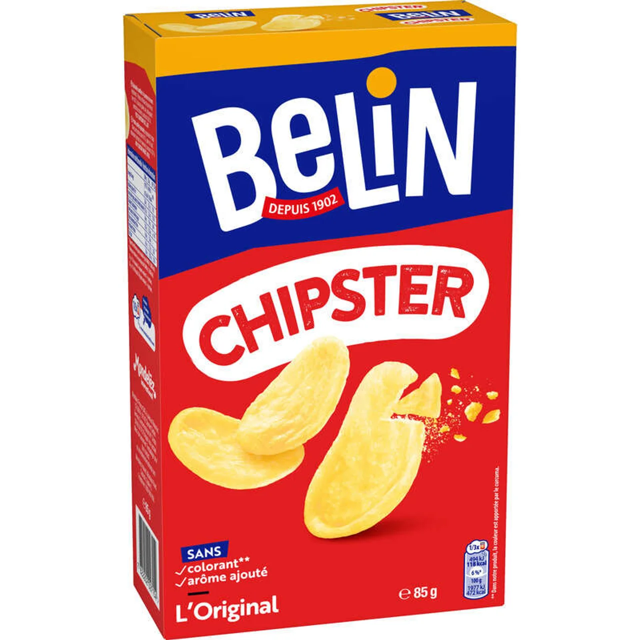 BELIN Chipster pétales salés paquet de 85g