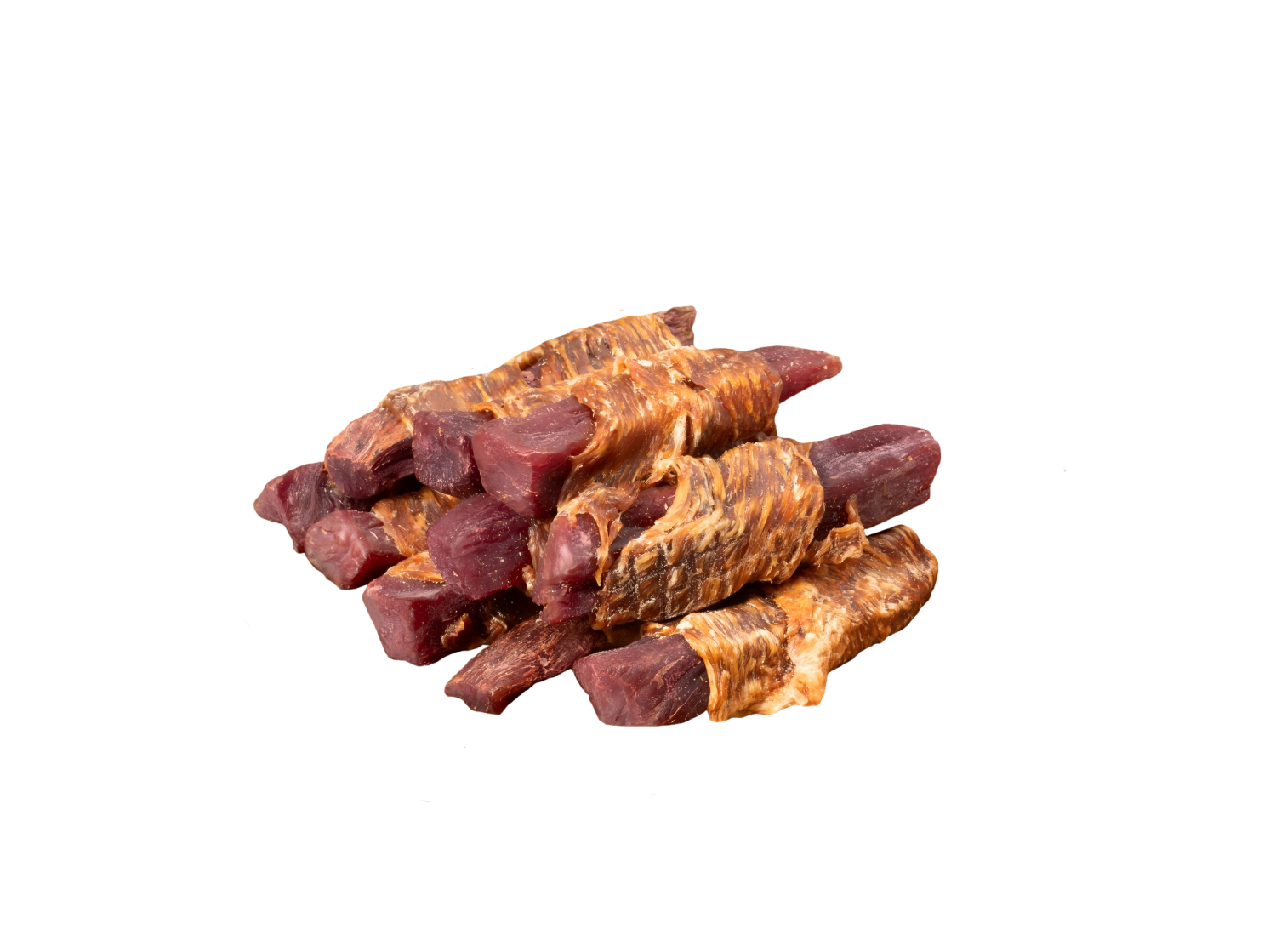 MeatyWay Friandises pour chien au poulet et à la patate douce violette - 100 g