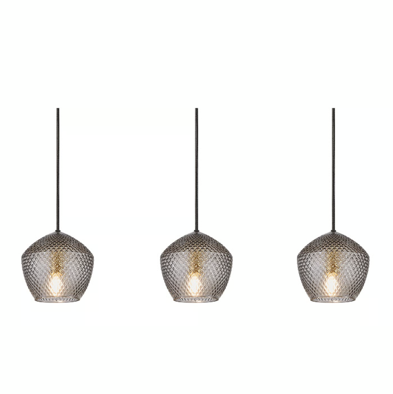 Suspension ORBIFORM 3-Spot verre et métal laiton IP20 E14 - Nordlux, Intérieur