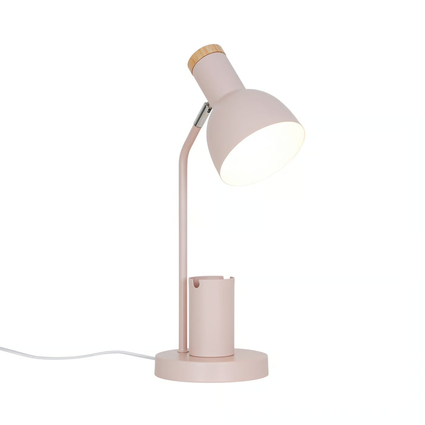 Lampe à poser DEVONE chambre des enfants métal rose poudré IP20 E27 - Nordlux, Intérieur