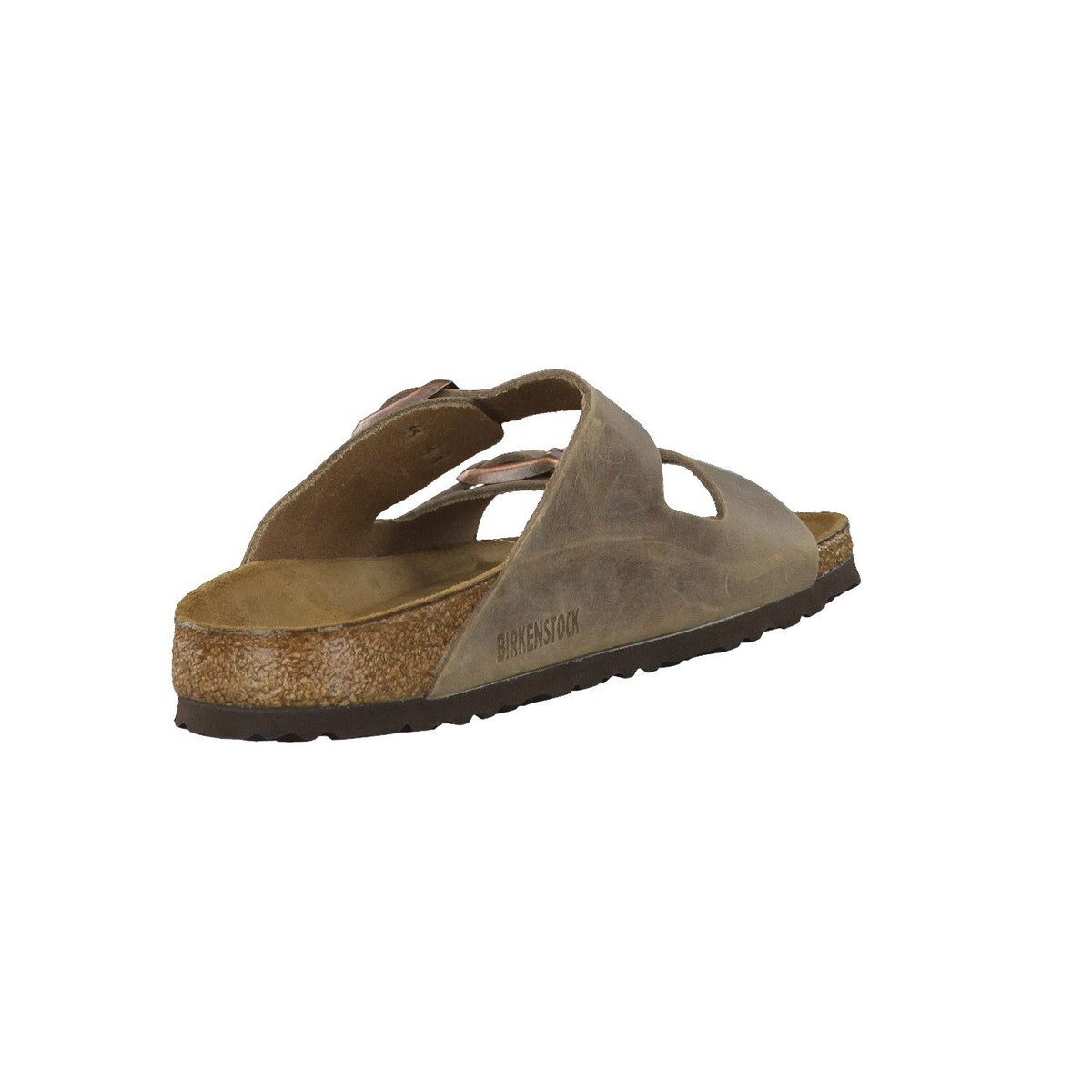 Birkenstock Arizona Cuir Huilé Marron Tabac