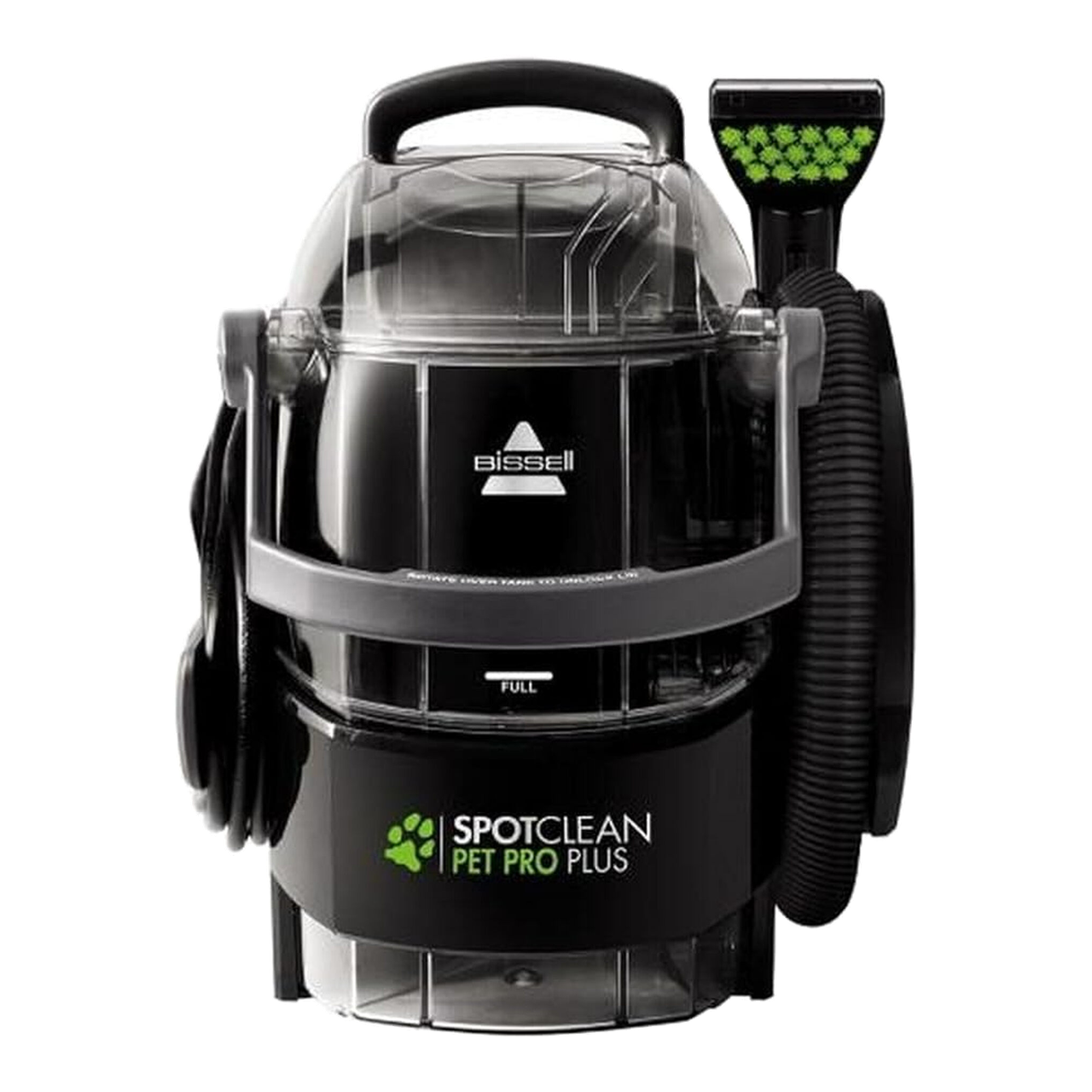 Bissell SpotClean Pet Pro Plus Nettoyeur portable pour tapis et tissus d'ameublement - Noir/Vert