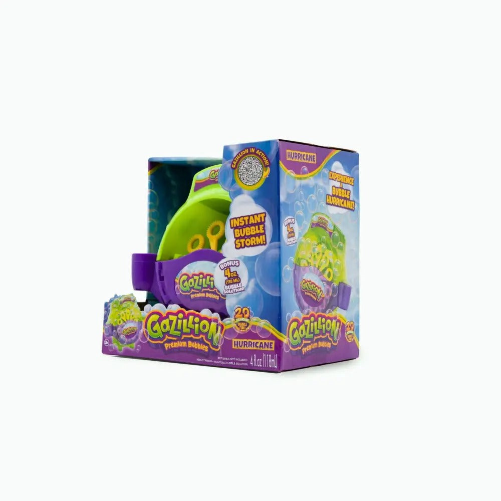 GAZILLION Bubbles Hurricane Machine à bulles - 118 ml