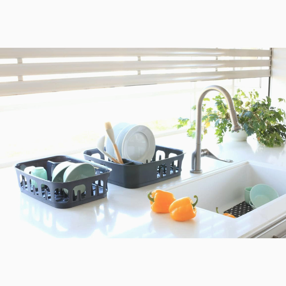 CURVER Egouttoir ESSENTIALS 12 assiettes 39.1 x 39.1 x 10.9 cm