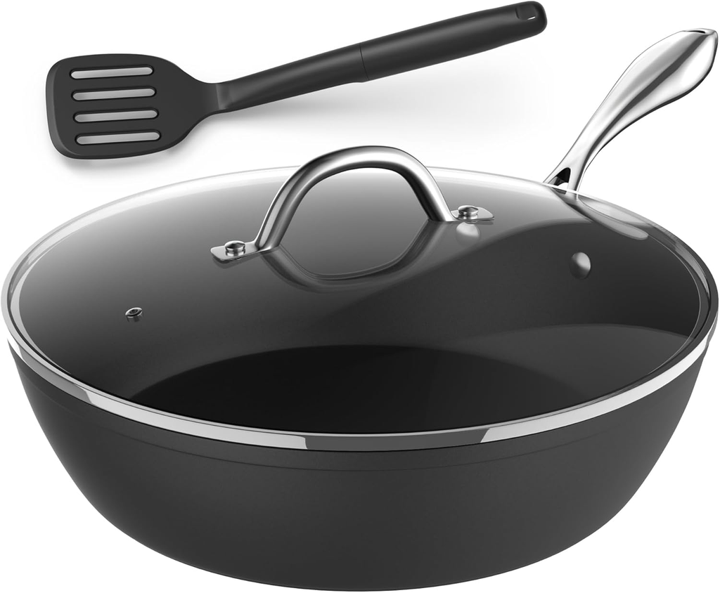 Poêle à frire 28 cm avec spatule