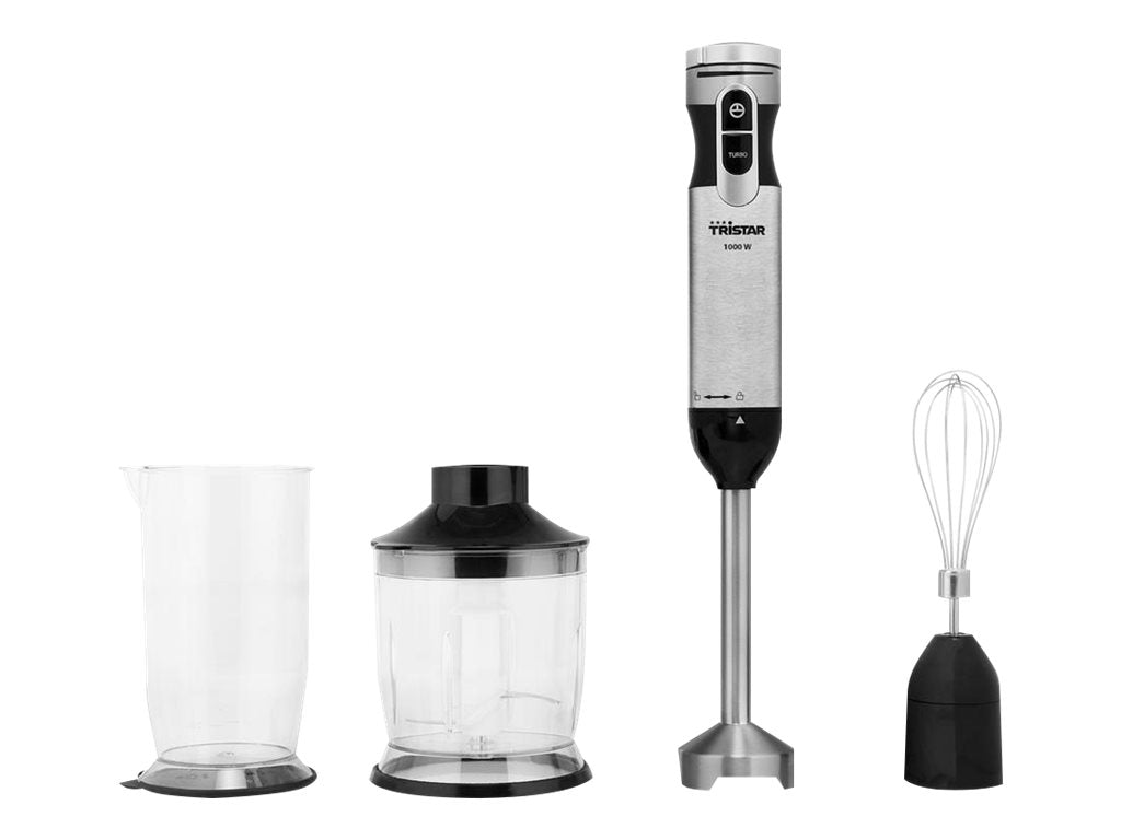 Tristar MX-4829 Kit mixeur plongeant - Acier inoxydable