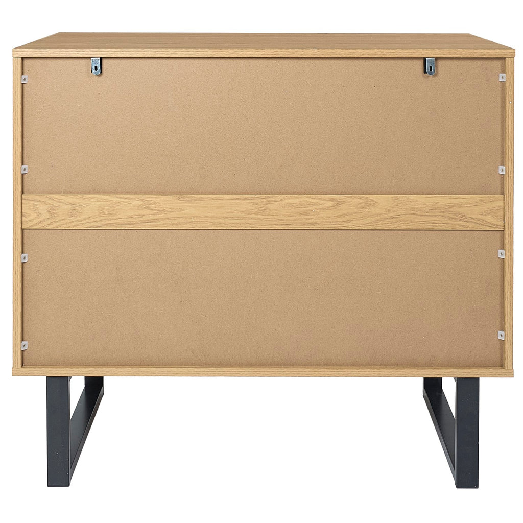 HOME DECO FACTORY Commode Calypso en MDF et métal