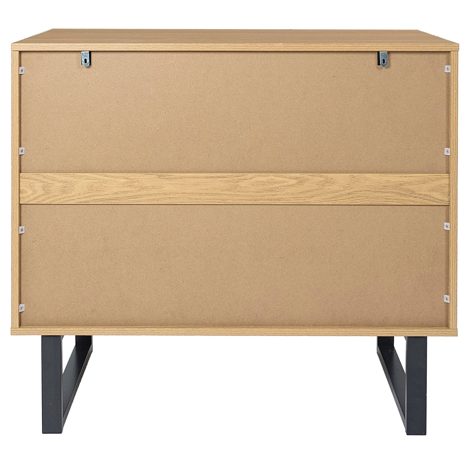 HOME DECO FACTORY Commode Calypso en MDF et métal