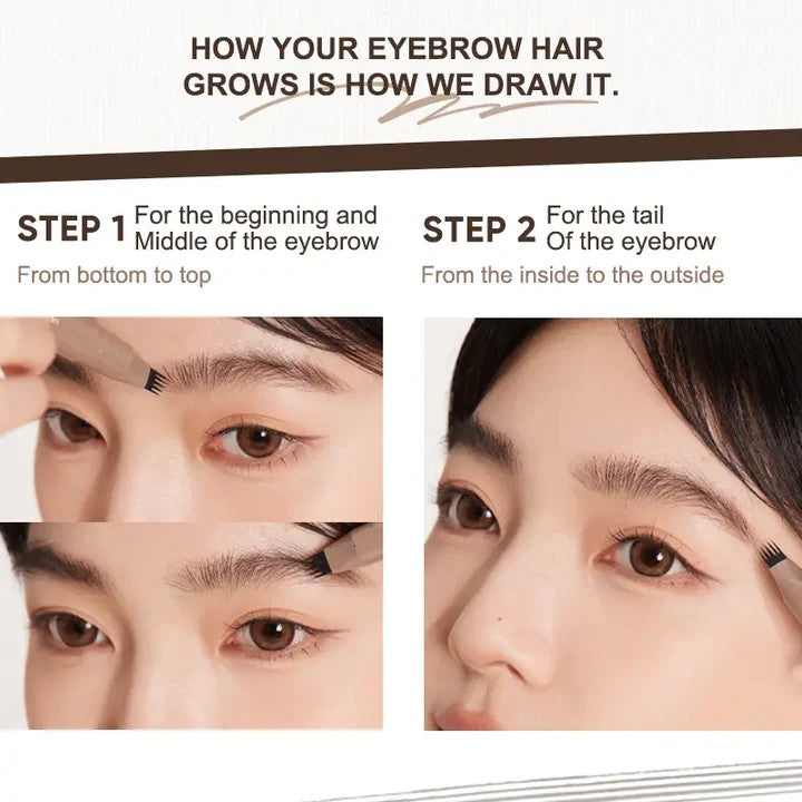JUDYDOLL Feutre à sourcils - 03 Grey brown