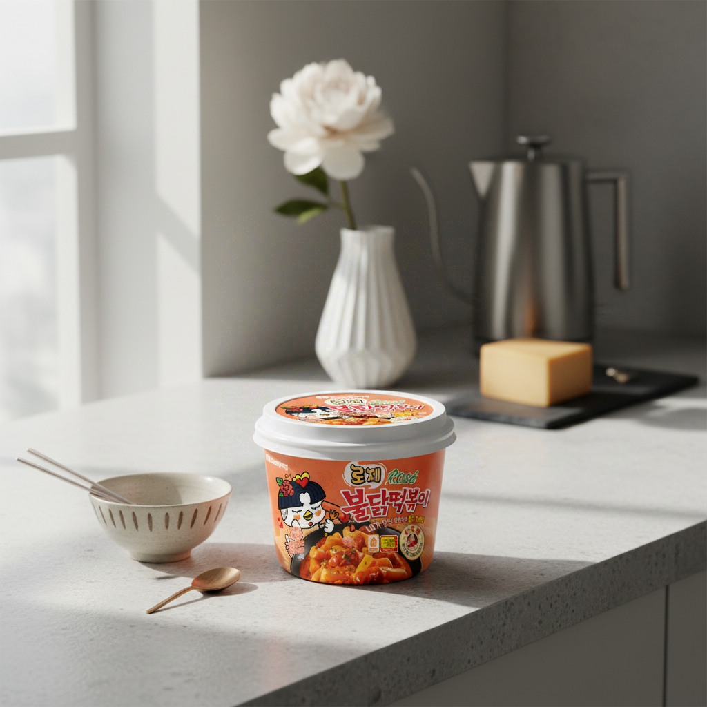 Samyang Buldak Topokki rosé - 183,5 g