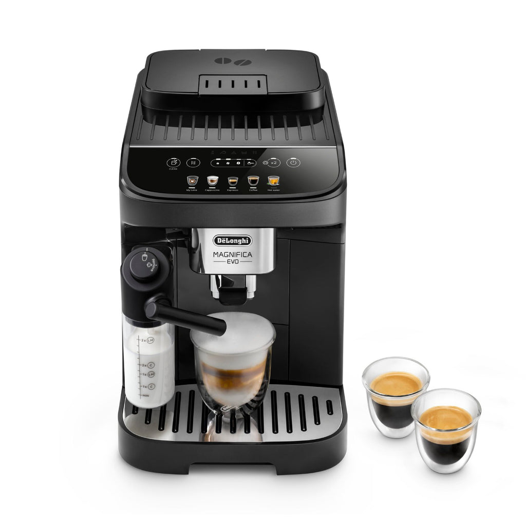 DE‘LONGHI Magnifica Evo, Machine à Café Automatique LatteCrema, ECAM290.61.B, Noir