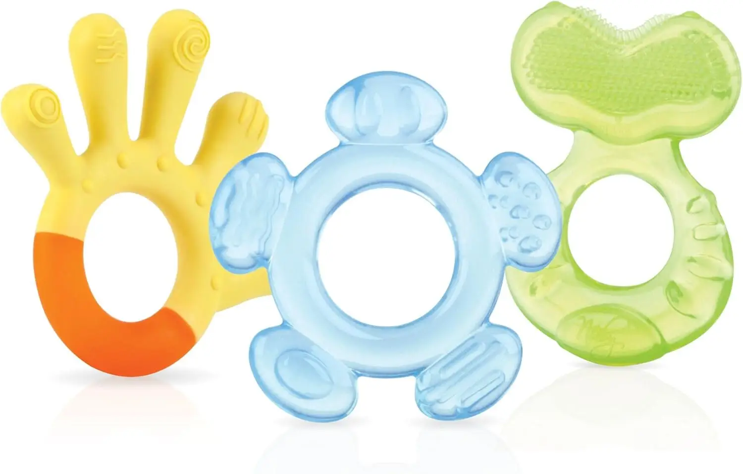 Nuby Set de jouets de dentition 3 étapes