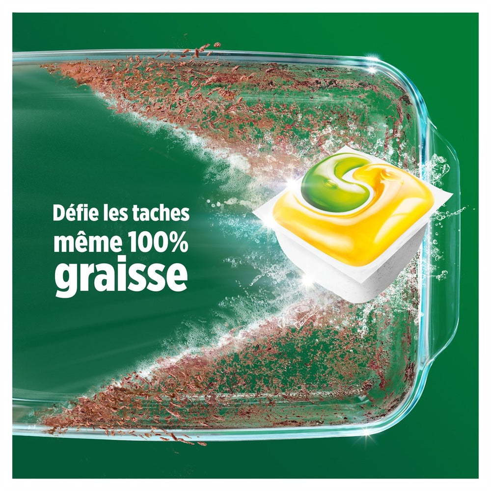 Fairy Original Tout-en-1 Tablettes Lave-Vaisselle Parfum Citron 4 x 35 Unités (= 140 Tablettes)