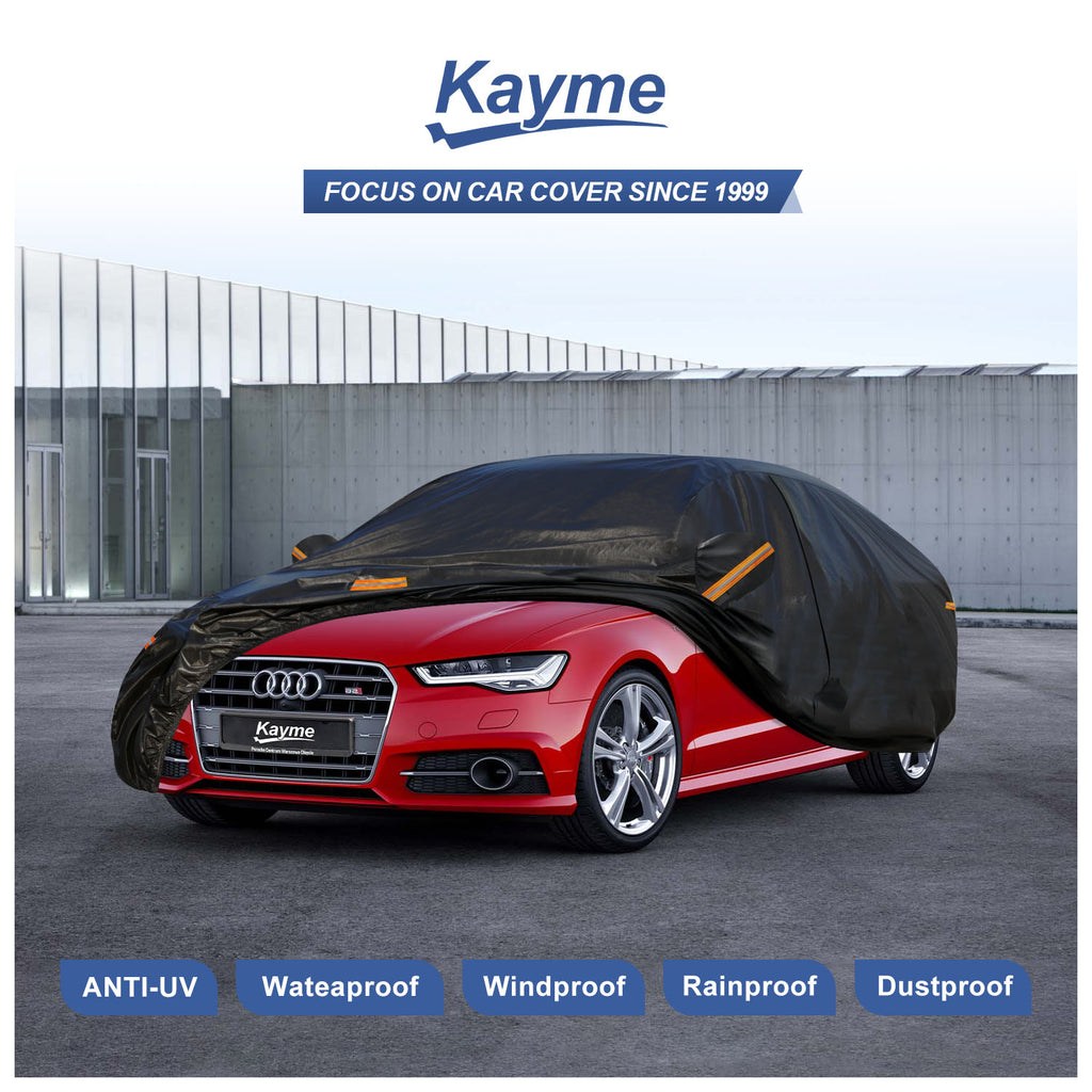 Housse De Voiture Kayme pour Berline Convient Aux Tailles De 495 à 535 CM