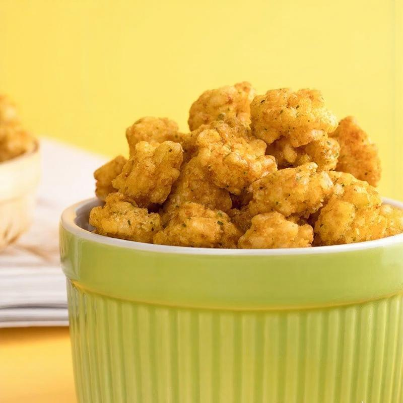 WANT WANT Petits biscuits croustillants saveur poulet et oignon vert - 60 g