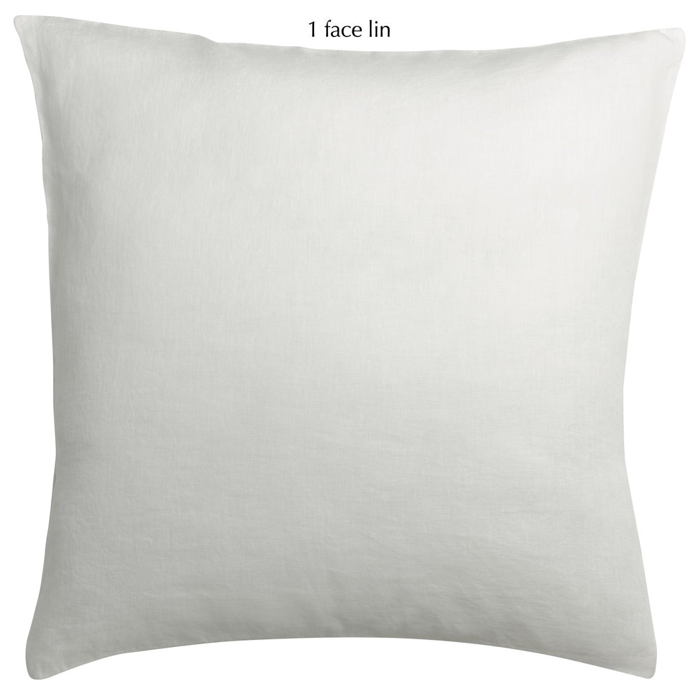 Vivaraise Taie d’oreiller Linco Blanc 65 x 65