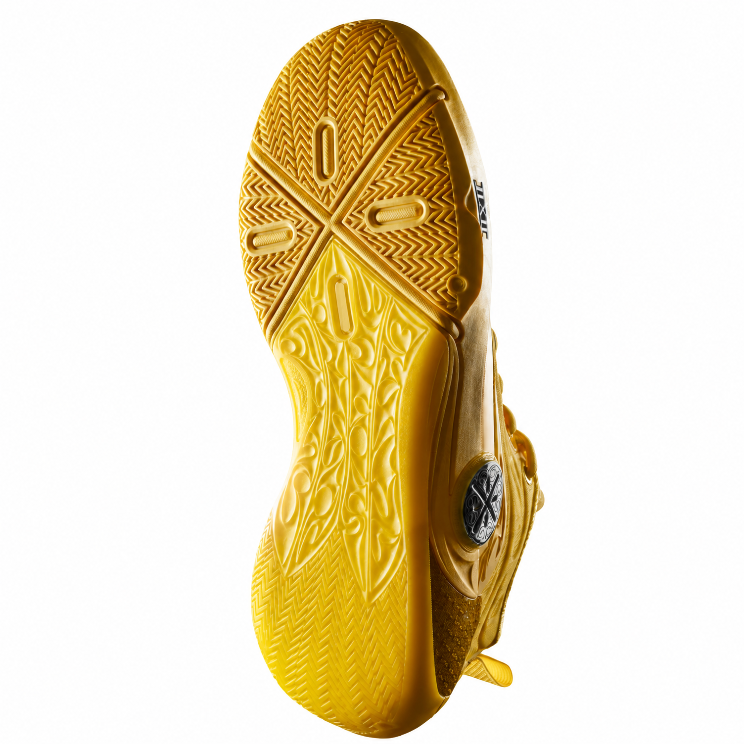 EU43 LI-NING Way of Wade 12 Chaussures de basket professionnel pour homme intérieur et extérieur - Jaune éclatant