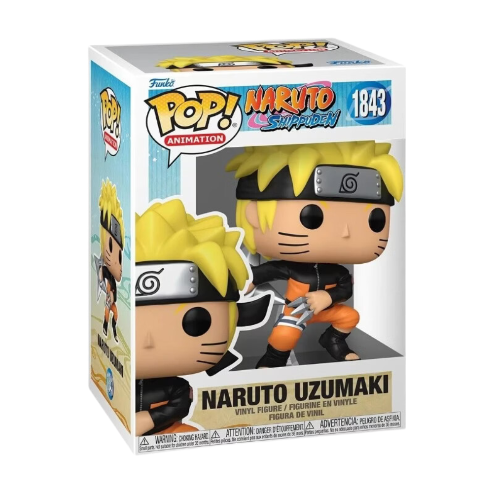 Funko Pop! Animation Naruto Shippuden Naruto avec Shuriken #823 Figurine en Vinyle