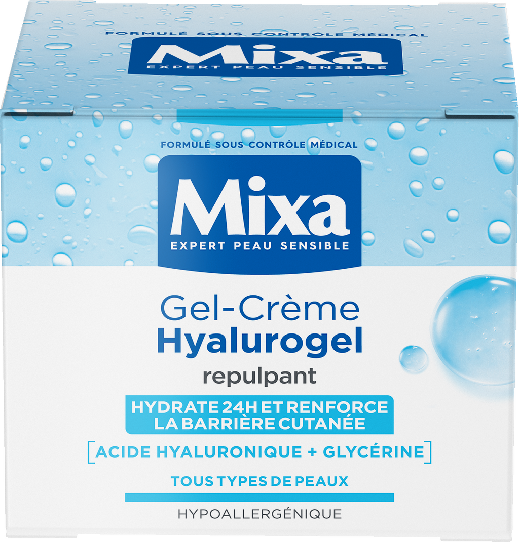 Mixa Hyalurogel Gel-Crème Hydratant Repulpant Riche 50 ml