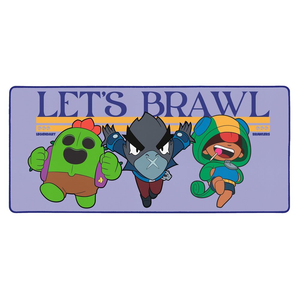 SUBSONIC Tapis de bureau XXL Brawl Stars