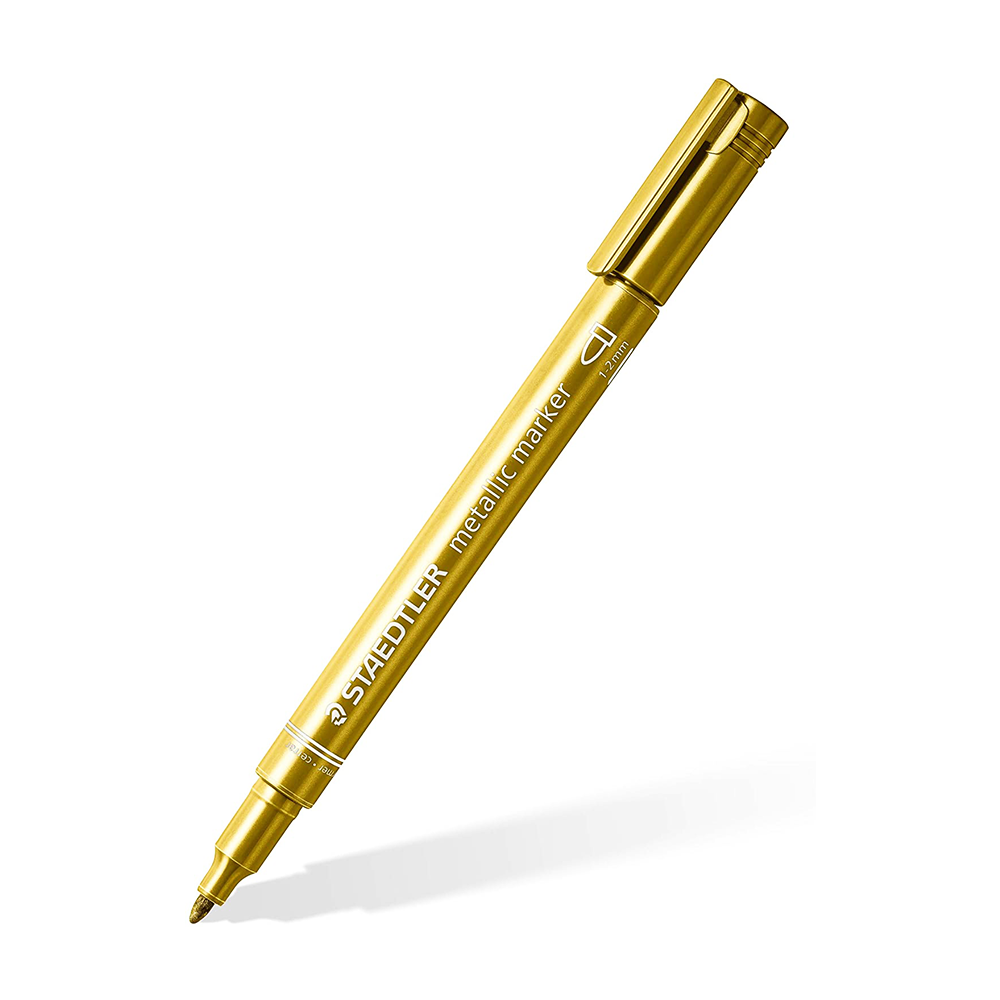 STAEDTLER Stylos Métalliques 8323 - Lot de 10 avec Présentoir