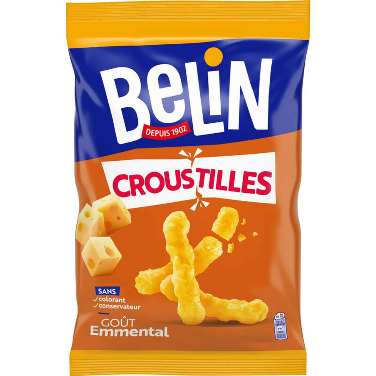 BELIN Croustille emmental format familial 138g