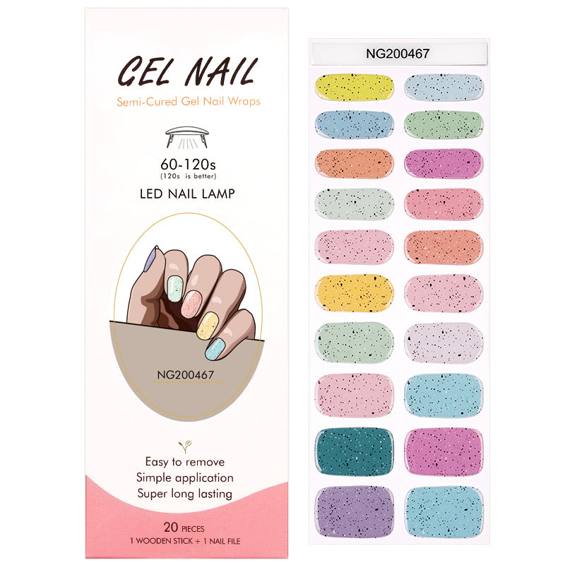 MeoMagic 14-210 Autocollants gels pour ongles - 20 pièces